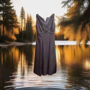 Woman's Anny LEE 34 party Dress Black formal/evening wear size 12 elegant ladies